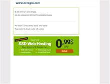 Tablet Screenshot of orcagro.com
